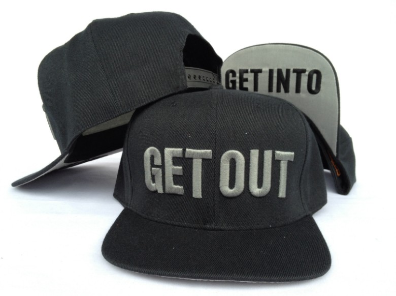 GET OUT Snapback Hat SF 1